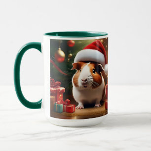 "Santa's Little Helper: Julguinea Gris" Mugg