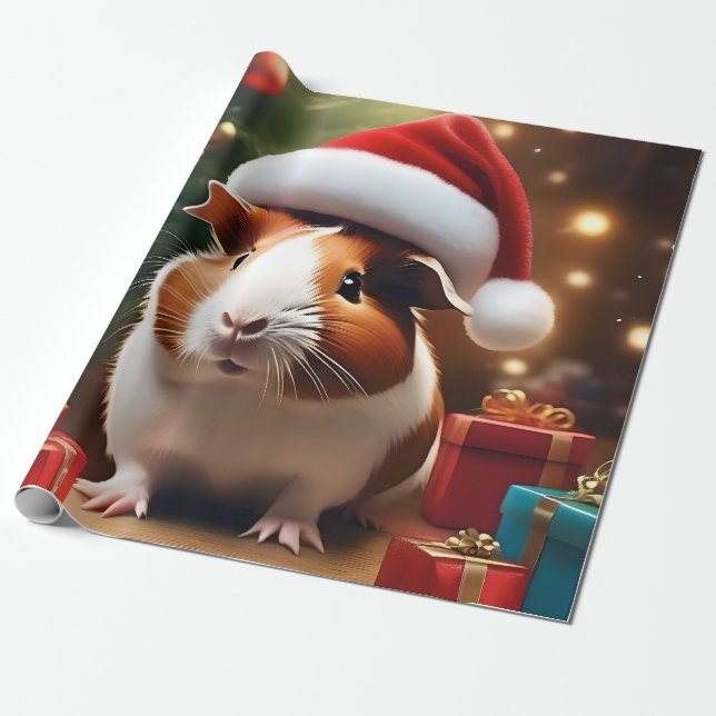 "Santa's Little Helper: Julguinea Gris" Presentpapper (Utrullad)