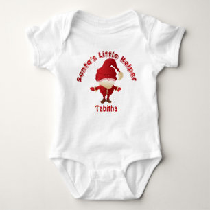 Santa's Little Helper Sleeper T Shirt