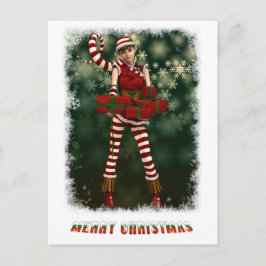 Santas Little Helper Sophie Helg Vykort