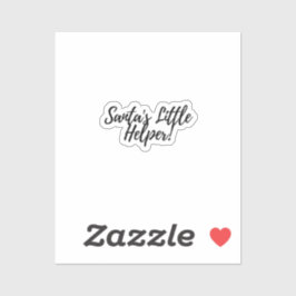 Santa's Little Helper Sticker Klistermärken