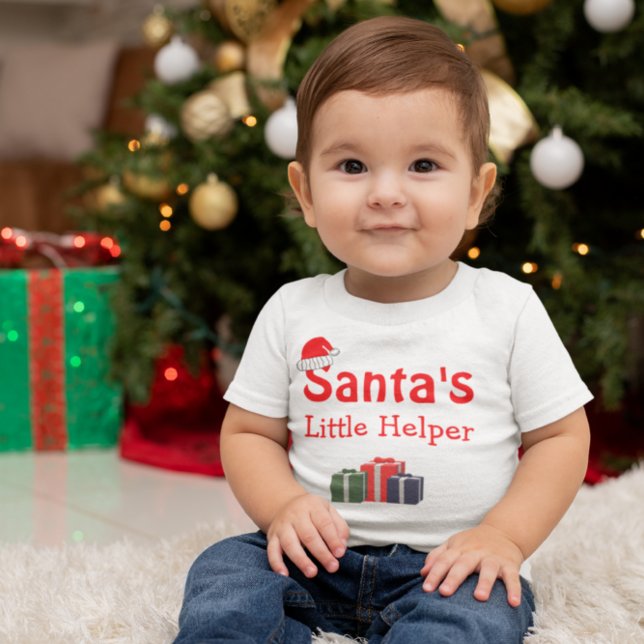Santa's Little Helper T Shirt (Skapare uppladdad)