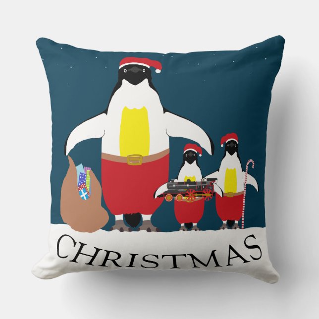 Santa's Little Helpers Cushion Kudde (Framsida)