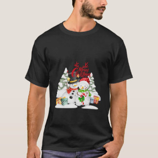 Santa's Magic, Rudolph's Light Speciell Gift T Shirt
