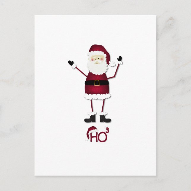 Santas Math Helg Vykort (Framsida)