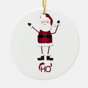Santas Math Julgransprydnad Keramik