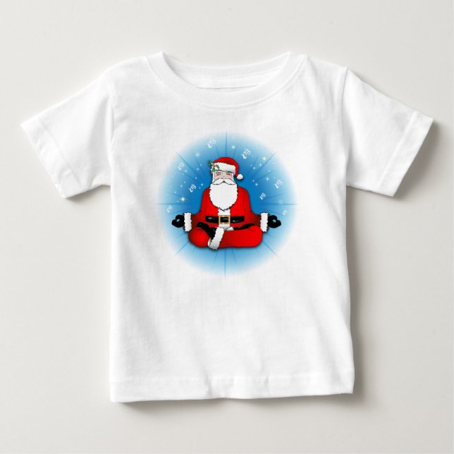 Santas Meditation T-shirt (Framsida)