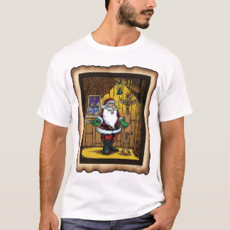 Santas minskningar tee shirt