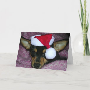 Santas minsta älva helgkort