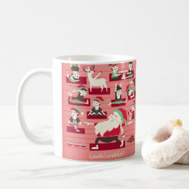 Santas mugg för jul för seminariumYoga