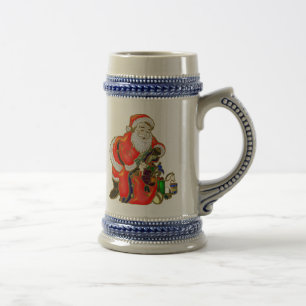 Santas mugg för presenterjul