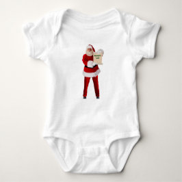 Santa's Naughty List Baby Bodykostym T Shirt
