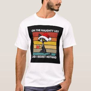 Santas Naughty List T Shirt