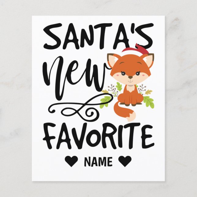 Santa's New Favorite (Framsida)