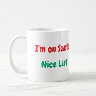 Santas Nicelista Mugg - jul