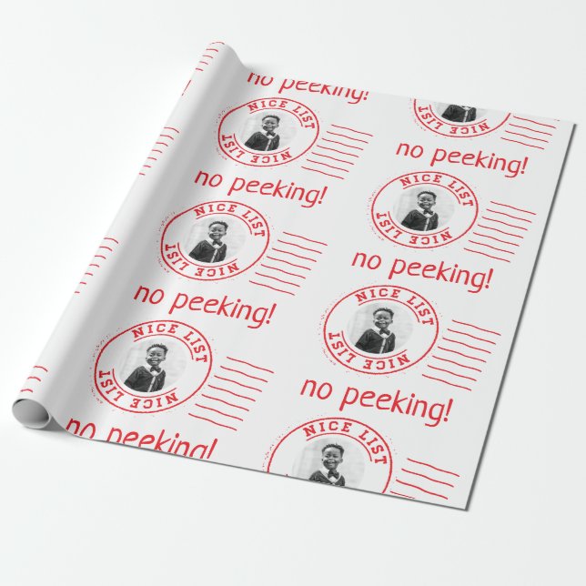 Santa's Nicelista Presentpapper (Utrullad)