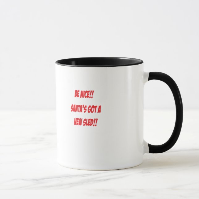 Santas ny mugg för Sledjul (Höger)