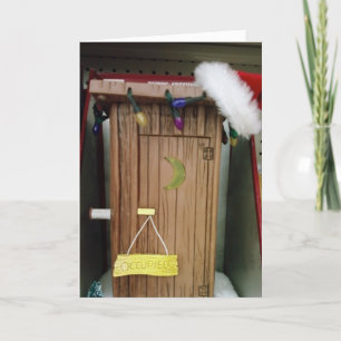 "SANTA'S OUT HOUSE" HELGKORT