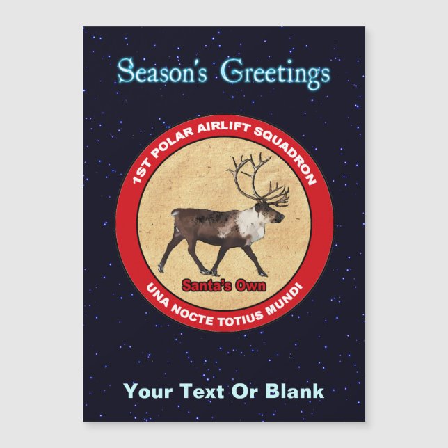 Santa's Own - 1:a Polarna Airlift Squadron (Framsida)