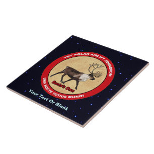 Santa's Own - 1:a Polarna Airlift Squadron Kakelplatta