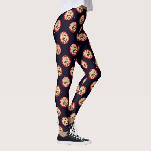 Santa's Own - 1:a Polarna Airlift Squadron Leggings (Höger)