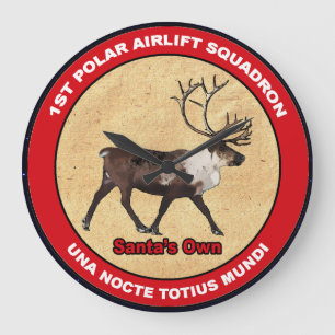 Santa's Own - 1:a Polarna Airlift Squadron Stor Klocka