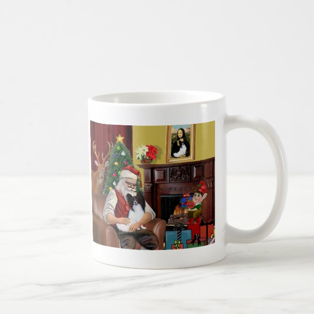 Santa's Papillon Kaffemugg (Höger)