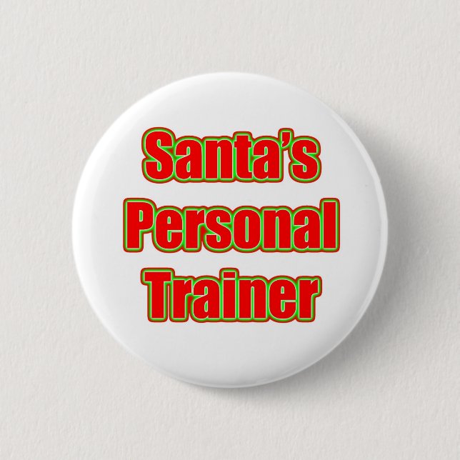 Santas personliga instruktör knapp (Framsida)
