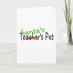 Santas Pet Helgkort