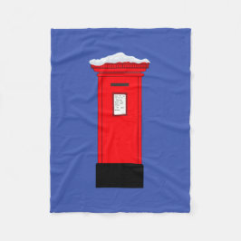 Santa's Post Box Fleecefilt