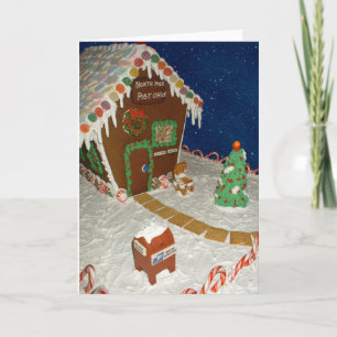 santas postar - kontorspepparkakahuset helgkort