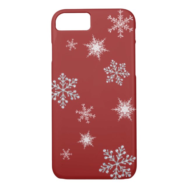 Santa's Red iPhone 7 Fodral Case-Mate iPhone Skal (Baksida)