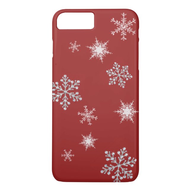 Santa's Red iPhone 7 Plus Fodral Case-Mate iPhone Skal (Baksida)