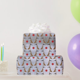 Santas Reindeer jul Presentpapper