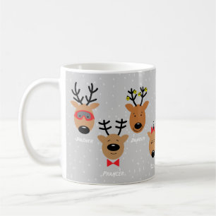 Santas Reindeer Mugg