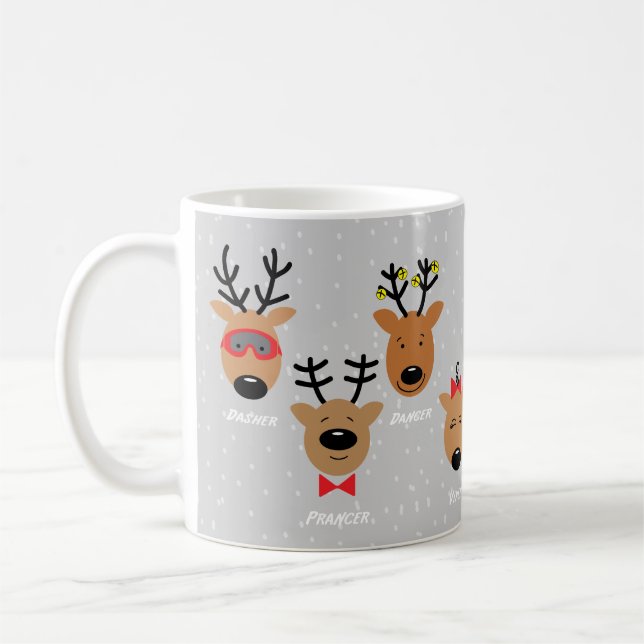 Santas Reindeer Mugg (Vänster)