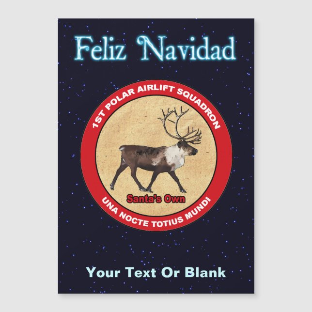 Santa's Reindeer Squadron - Feliz Navidad (Framsida)