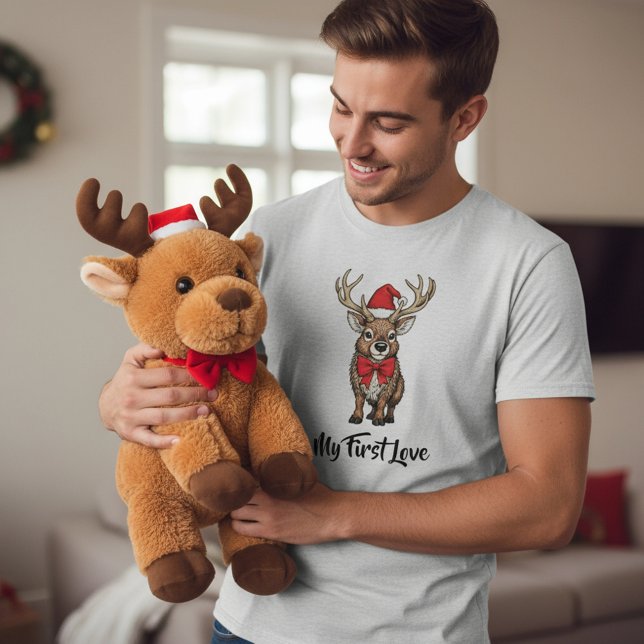 Santa's Reindeer T Shirt (Skapare uppladdad)