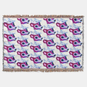 SANTAS REINDEER throw Filt