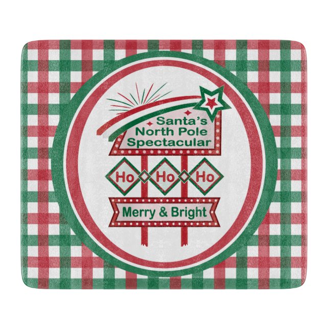 Santa's Retro Marquee - Ho Ho Ho Merry & Bright (Framsidan)