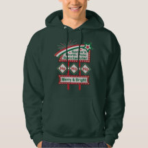 Santa's Retro Marquee - Ho Ho Ho Merry & Bright