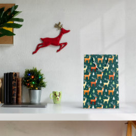 Santa's Retro Reindeer Gift Bag