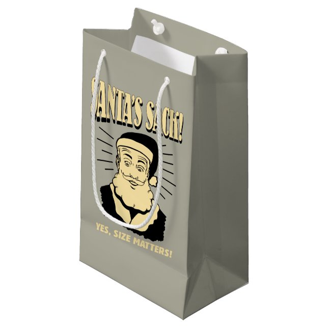 Santa's Sack: Ja, Storleka saker (Framsidan Vinklad)
