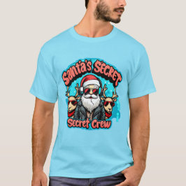 Santa's Secret Crew T-Shirt Coola Trendig jul