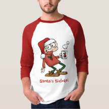 Santa's Sidekick Cute Funny Julklubben Tecknad