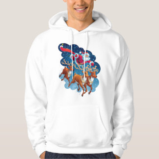 Santa's Sleigh Äventyr Hoodie