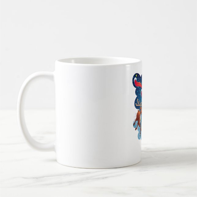 Santa's Sleigh Äventyr Kaffemugg (Vänster)