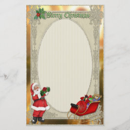 Santa's Sleigh Brevpapper