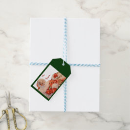 Santas Sleigh Ride Presentetikett