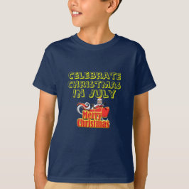 Santa's Sleigh T Shirt
